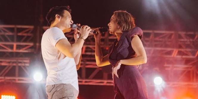 Heboh Ariel NOAH dan BCL Fitting Baju Bareng