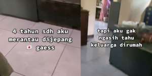 Momen Haru Pemuda Beri Kejutan Tiba-Tiba Pulang Usai 4 Tahun Merantau di Jepang, Sempat Tak Dikenali Ibu