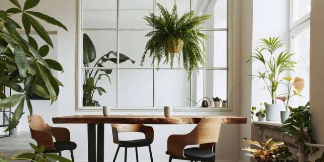 Partisi Kaca untuk Taman Kering Bikin Lebih Estetik