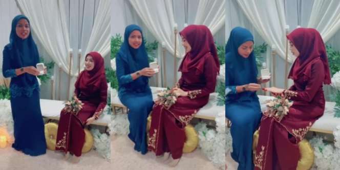 Viral! Wanita Super Tabah Antar Mantan Suami Lamaran, Bantu Pasang Cincin Tunangan ke Jari Calon Pengantin Wanita, Ada Kisah di Baliknya