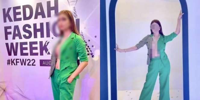 Kontroversi Model Fashion Week Tampil Tanpa Bra, Diduga Transgender