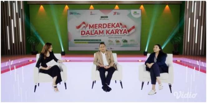 Bersama Putri Tanjung, Pegadaian Hadirkan Kiat Sukses Creativepreneur di Webinar Generasi Pandai