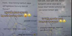 Curhat Ojol Dapat Orderan Nyeleneh, Lepasin Burung Dara sampai Bangunkan Pacar