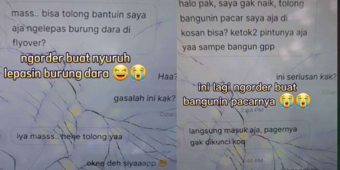 Curhat Ojol Dapat Orderan Nyeleneh, Lepasin Burung Dara sampai Bangunkan Pacar