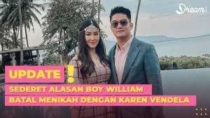Sederet Alasan Boy William Batal Menikah dengan Karen Vendela