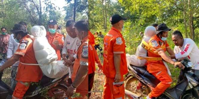 Dikira Bonceng Manekin, Ternyata Mayat Sungguhan Orang yang Meninggal di Hutan Terpencil