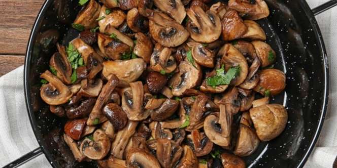 Jamur Kancing Lada Hitam, Perpaduan Gurih dan Pedas