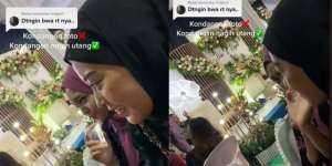 Viral Aksi Wanita Tagih Utang di Kondangan: Gaya Elit, Ekonomi Sulit