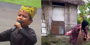 10 Potret Kondisi Rumah Farel Prayoga, Penyanyi Cilik 'Ojo Dibandingke' yang Viral Goyang Istana Negara, Hanya Anyaman Bambu!