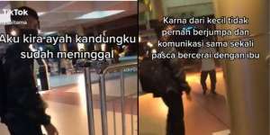 Pertemuan Haru Anak dan Ayah Terpisah 18 Tahun karena Perceraian: `Aku Kira Bapak Sudah Meninggal`