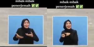 Fakta-Fakta Sosok Viral Juru Bahasa Isyarat Saat Terjemahkan Lagu Farel Prayoga Sambil Joget