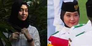 Pesona Ayumi Sasaki, Paskibraka Pembawa Baki, Hijaber Keturunan Jepang-Indonesia