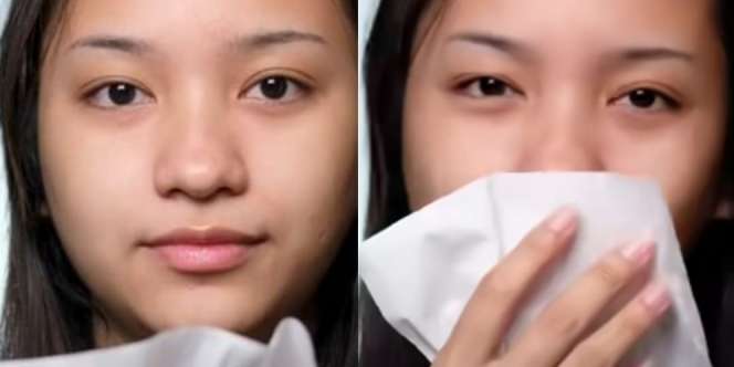 Dirias MUA, Model Auto Cakep 'Setelah Bersin'