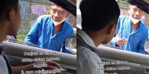 Bukan Penjual Cincau Sembarangan, Kemampuan Kakek Ini Berbahasa Inggris Bikin Warganet Minder