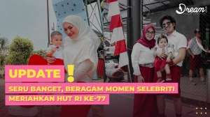Seru Banget, Beragam Momen Selebriti Meriahkan HUT RI ke-77