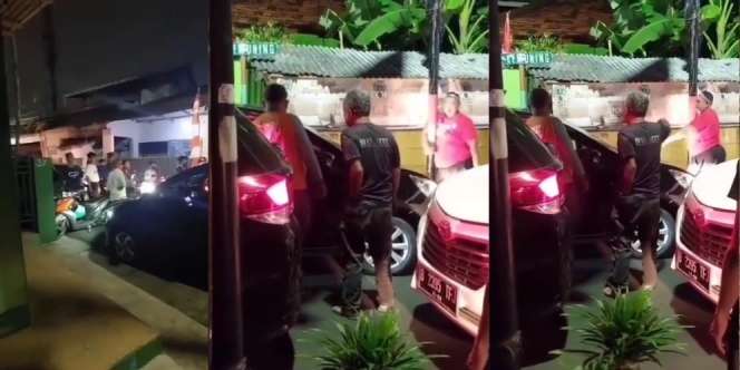 Emak-emak Bikin Macet Total Jalan karena Takut Mobilnya Nabrak Tiang Listrik, Netizen: Yang Nonton Aja Kesal Apalagi yang di Lokasi
