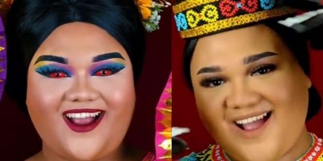 Viral Transformasi Makeup dari Berbagai Daerah, Lihat Hasilnya Bikin Terheran-heran