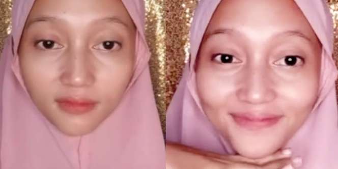 Hasil Transformasi Makeup TikToker Cantiknya seperti Beda Orang