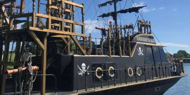 Dijual, Kapal yang Bisa Jadi Rumah Tinggal Bertema Perompak