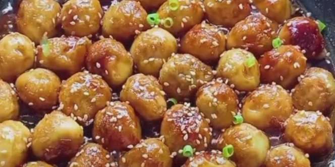 Unik, Tumisan Telur Puyuh Disiram Cola