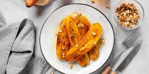 Resep Sarapan Vegan: French Toast with Caramelized Bananas
