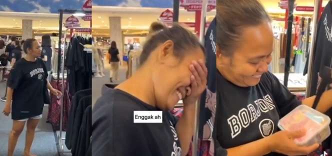 Emak-emak Belanja Pakaian, Waktu Mau Bayar Penampakan Dompetnya Bikin Syok, Netizen: Ajaib dan Dobel Fungsi