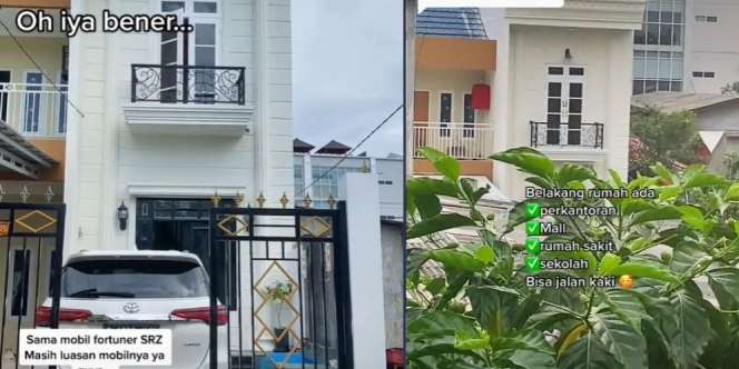 Viral Rumah Minimalis Ukuran 3 Meter di Jakarta, Saking Kecilnya Kalah Luas dari Mobil