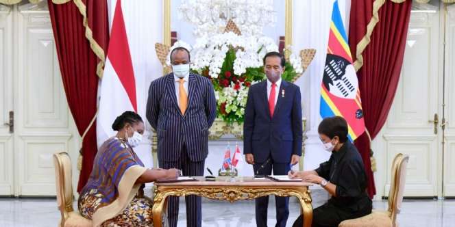 Kunjungan ke Jakarta, Raja dengan 15 Istri di Afrika Ini Mau Borong Kosmetik Indonesia