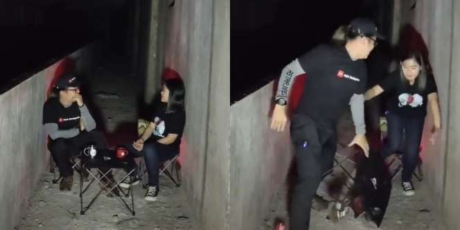 Nekat Podcast Tengah Malam di <em>Rusun Pengabdi Setan 2</em>, Lari Terbirit-birit Usai Alami Kejadian Tak Terduga Ini