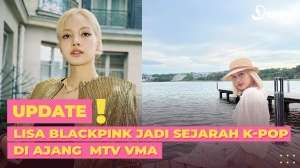 Lisa BLACKPINK Jadi Sejarah K-POP di Ajang  MTV VMA