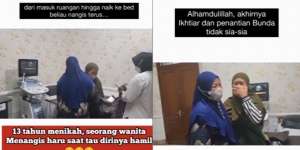 13 Tahun Menanti Kehamilan, Momen Ibu Dinyatakan Mengandung Ini Bikin Haru