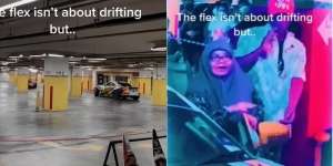 Viral Emak-Emak Berhijab Jago Ngedrift ala Film <em>Tokyo Drift</em>