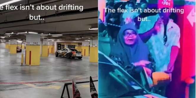 Viral Emak-Emak Berhijab Jago Ngedrift ala Film <em>Tokyo Drift</em>