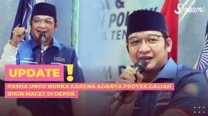 Pasha Ungu Murka Ada Proyek Galian Bikin Macet di Depok