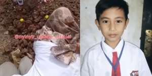 Tangis Pilu Ibu di Makam Anak SD Korban Meninggal Dunia Kecelakaan Truk Maut di Bekasi, Ini Permintaan Terakhir Jelang Ulang Tahun