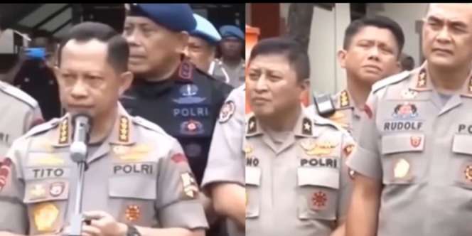 Viral Video Lawas Ferdy Sambo Bareng Tito Karnavian, Ekspresinya Disorot