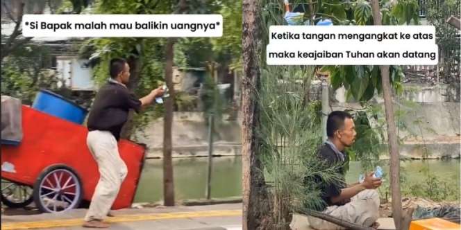 Kaget Dapat Uang Ratusan Ribu Saat Tiduran di Pinggir Jalan, Pria Ini Sampai Lari Ketakutan