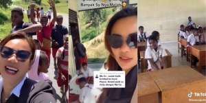 Rela Tak Dibayar Demi Mengajar di Pedalaman Papua, Guru Cantik Ini Malah Diberhentikan