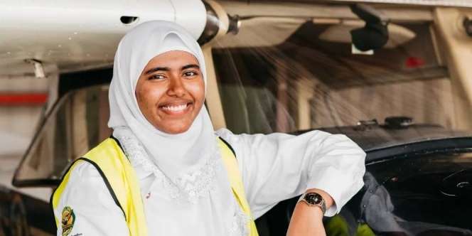 Perjuangan Hassanah, Jadi Pilot Muslimah Pertama di Jamaika