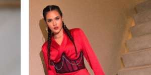 Raisa Andriana Tampil Fierce dengan Graphic Eyeliner