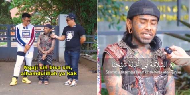 Cerita Hijrah Pemuda Punk, Lantunan Sholawatnya untuk Sang Guru Bikin Merinding
