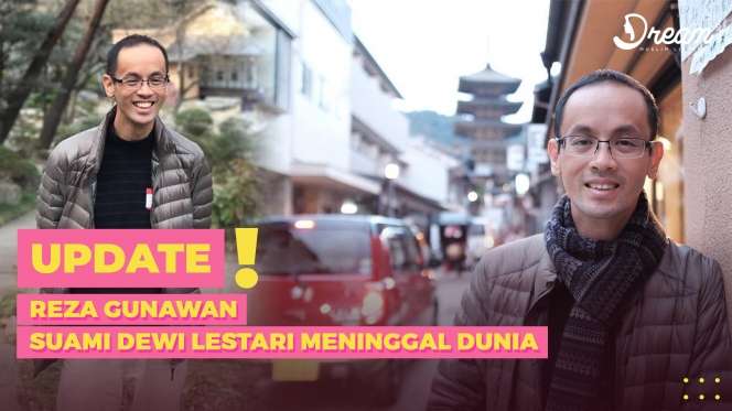 Reza Gunawan Suami Dewi Lestari Meninggal Dunia