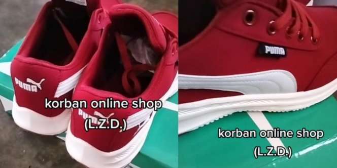 Ngakak! Beli Sepatu di Toko Online, Cewek Ini Dapat Sepasang Tapi Kok Ada yang Janggal, Netizen: Edisi Kolaborasi, Jauhkan dari Kolektor