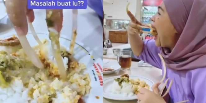Viral Cara Wanita Makan Pakai Tangan, Bukan Jari tapi Kuku Super Panjang Mirip Capit Boneka Mainan