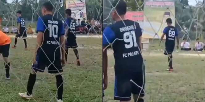 Heboh Pemain Sepak Bola Gunakan Jersey Sambo, Brigadir J, hingga Bharada E, Warganet: Duren Tiga FC