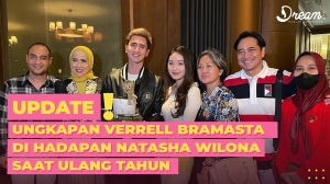 Verrell Bramasta Ungkap Keinginan Menikah di Hadapan Natasha Wilona Saat Ulang Tahun