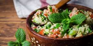 Resep Vegan yang Segar dan Lezat, Moroccan Couscous Salad