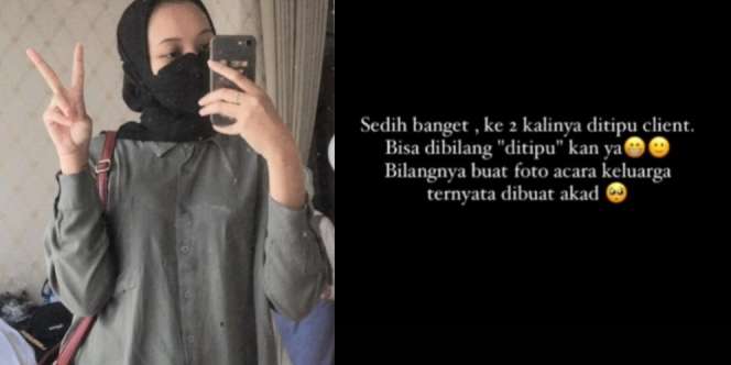 Cerita Sedih dan Kecewa MUA Ketipu Kliennya, Bilangnya Untuk Foto Keluarga Nyatanya Buat Akad Nikah