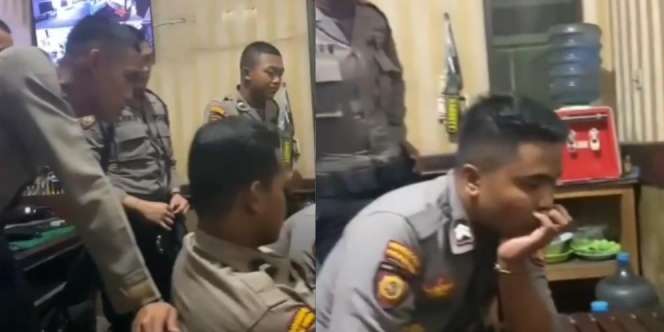 Tampak Fokus di Ruang Kerja, Anggota Polisi Ini Ternyata Nobar Video Wanita Nyanyi 'Sulit Lupakan Rehan', Auto Banjir Cibiran