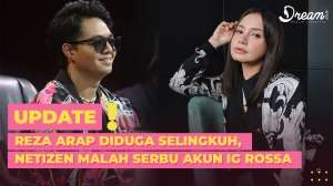 Reza Arap Diduga Selingkuh, Netizen Malah Serbu Akun IG Rossa